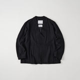 COLLARLESS JACKET