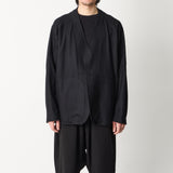 COLLARLESS JACKET