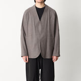 COLLARLESS JACKET