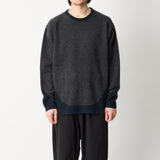 RACCOON KNIT CREW NECK PULLOVER