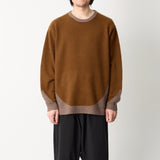 RACCOON KNIT CREW NECK PULLOVER