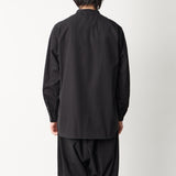 BAND COLLAR SMOCK SHIRT