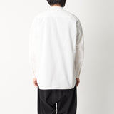 BAND COLLAR SMOCK SHIRT