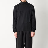 MOCK NECK LONG SLEEVE T-SHIRT
