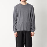 CREW NECK LONG SLEEVE T-SHIRT