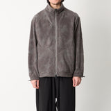 CAMO FLEECE ZIP BLOUSON