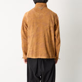 CAMO FLEECE ZIP BLOUSON