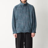 CAMO FLEECE ZIP BLOUSON
