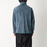 CAMO FLEECE ZIP BLOUSON