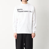 WM LOGO LONG SLEEVE T-SHIRT
