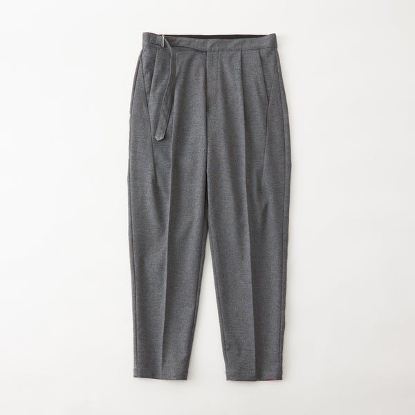 1 TUCK STRETCH PANTS