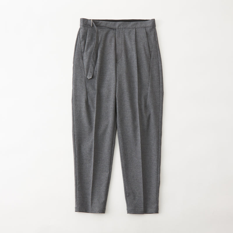 1 TUCK STRETCH PANTS