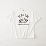 WHITE MOTORCYCLE BEARS CLUB T-SHIRT