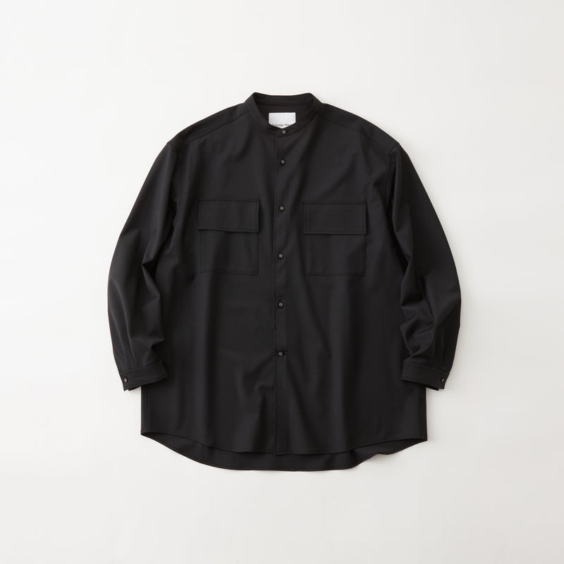 STRETCH BAND COLLAR SHIRT