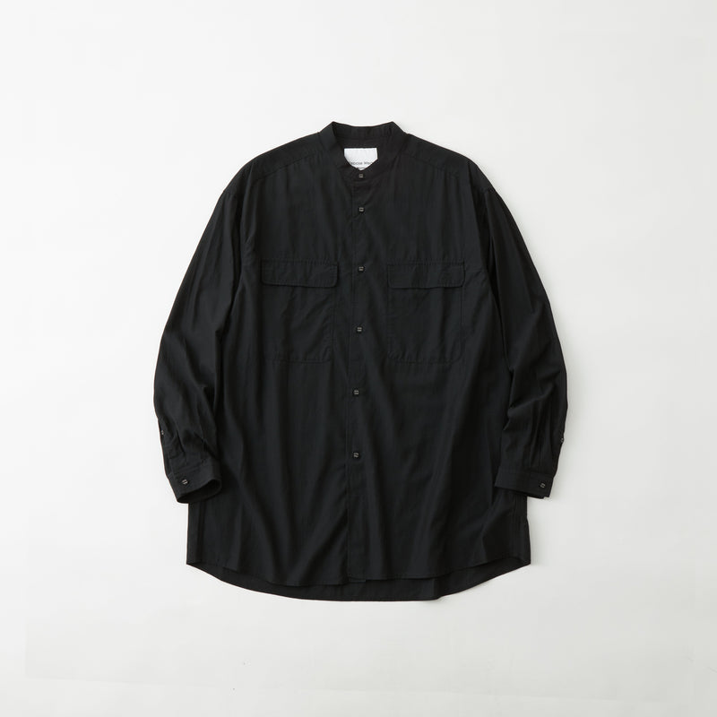 BAND COLLAR SHIRT