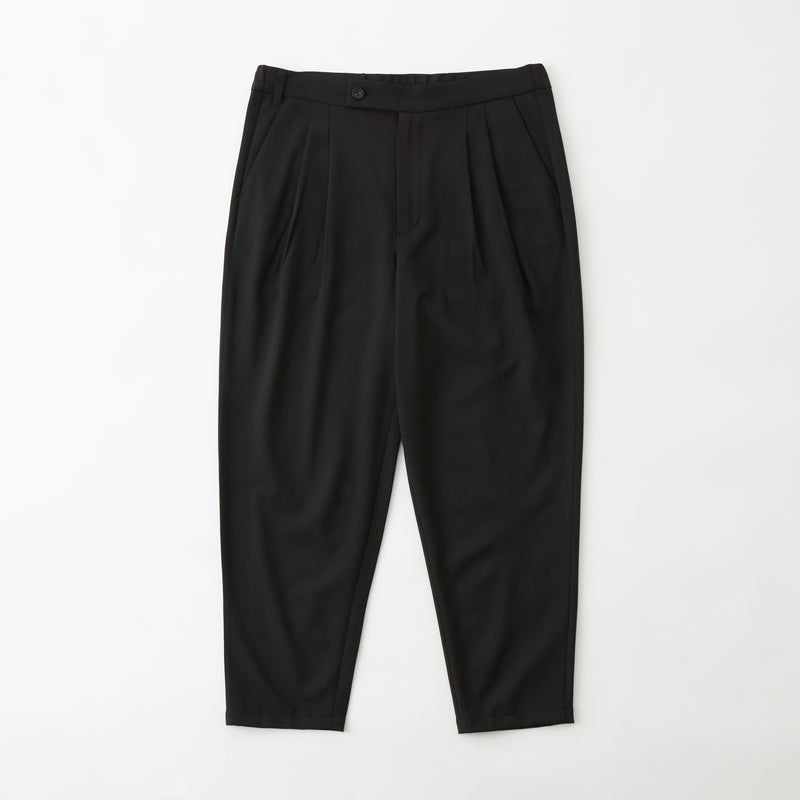 STRETCH TWILL 2 TUCK PANTS