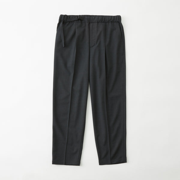 STRETCH TWILL 1 TUCK PANTS