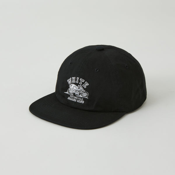 WHITE MOTORCYCLE BEARS CLUB CAP