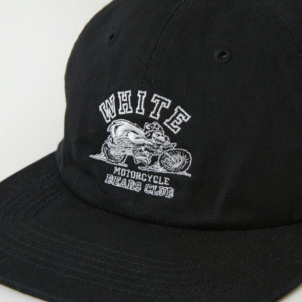 WHITE MOTORCYCLE BEARS CLUB CAP