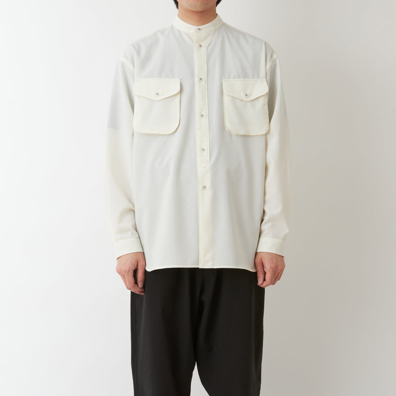 GUSSET SLEEVE ELBOW PATCH SHIRT