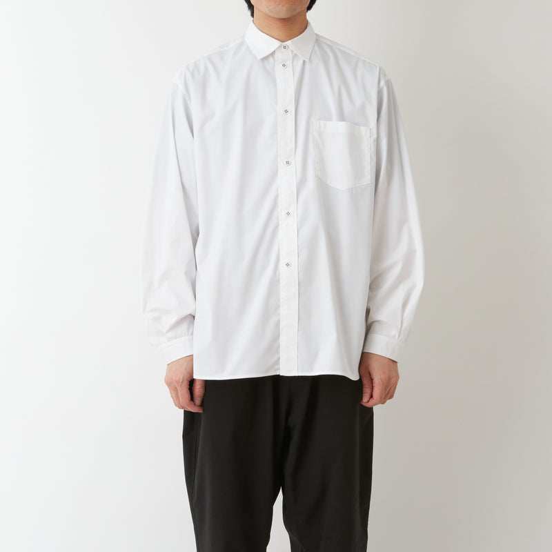 GUSSET SLEEVE BROAD SHIRT