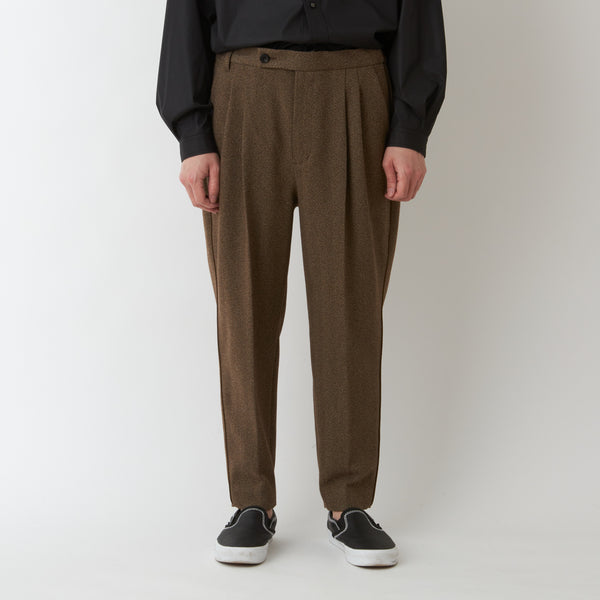 TECH TWEED 2 TUCK PANTS