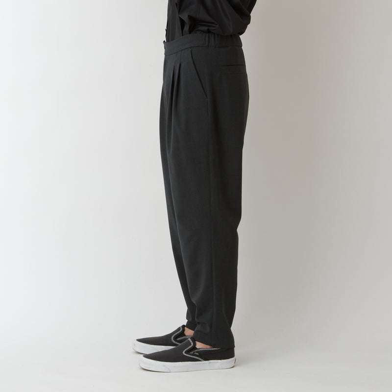 STRETCH TWILL 2 TUCK PANTS