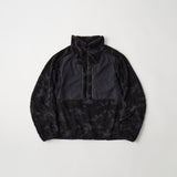 CAMO FLEECE HALF ZIP BLOUSON