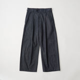 DENIM CURVE PANTS