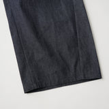 DENIM CURVE PANTS