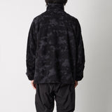 CAMO FLEECE HALF ZIP BLOUSON