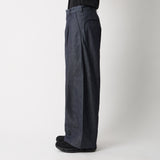 DENIM CURVE PANTS