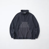 COTTON QUARTER KNIT PULLOVER