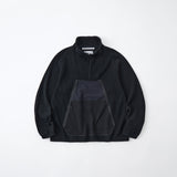 COTTON QUARTER KNIT PULLOVER
