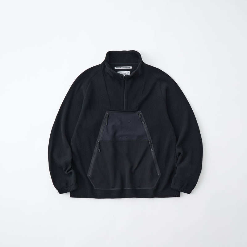 COTTON QUARTER KNIT PULLOVER