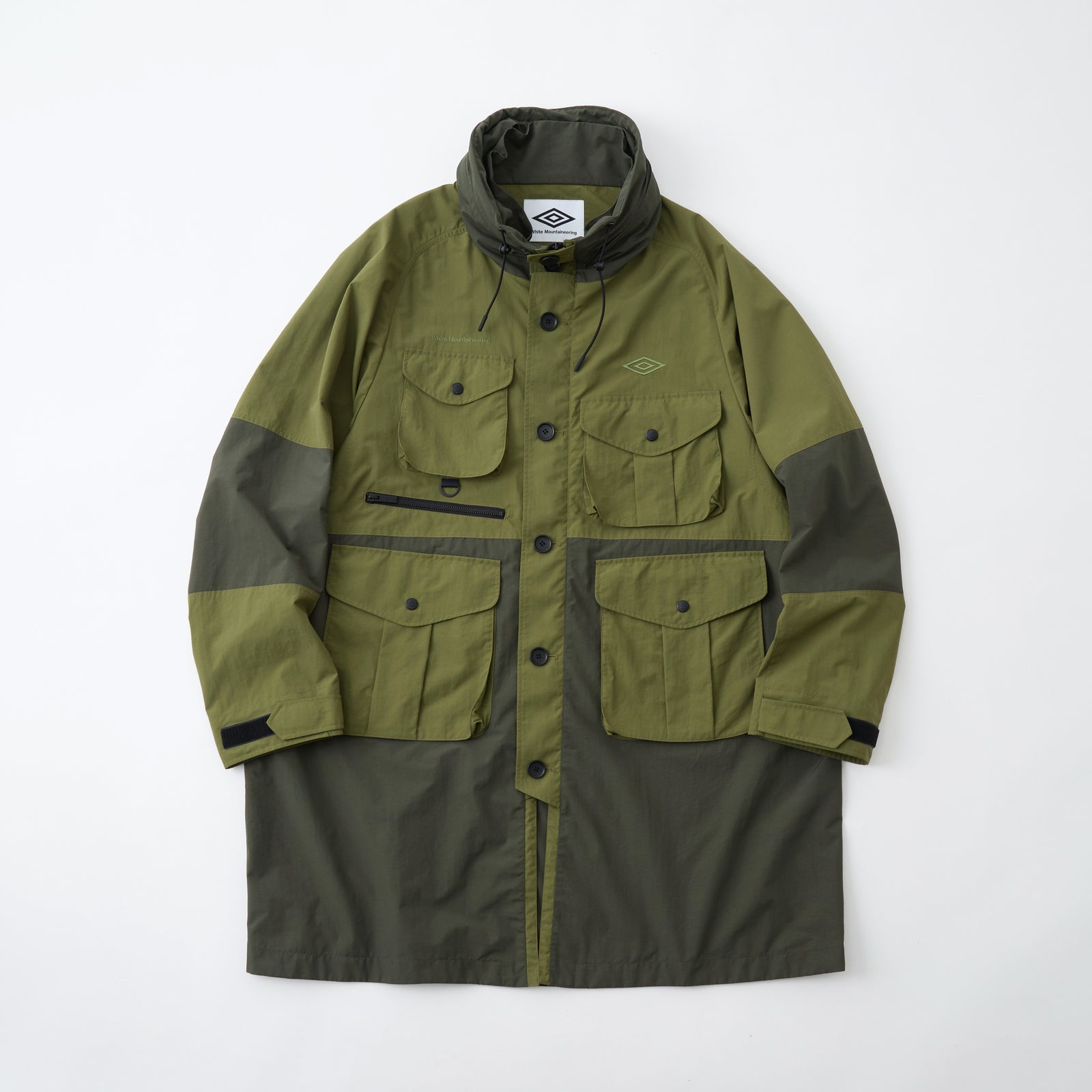 WM × UMBRO MULTI POCKET COAT - White mountaineering®︎ – White