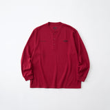 WM × UMBRO HENRY NECK L/S T-SHIRT