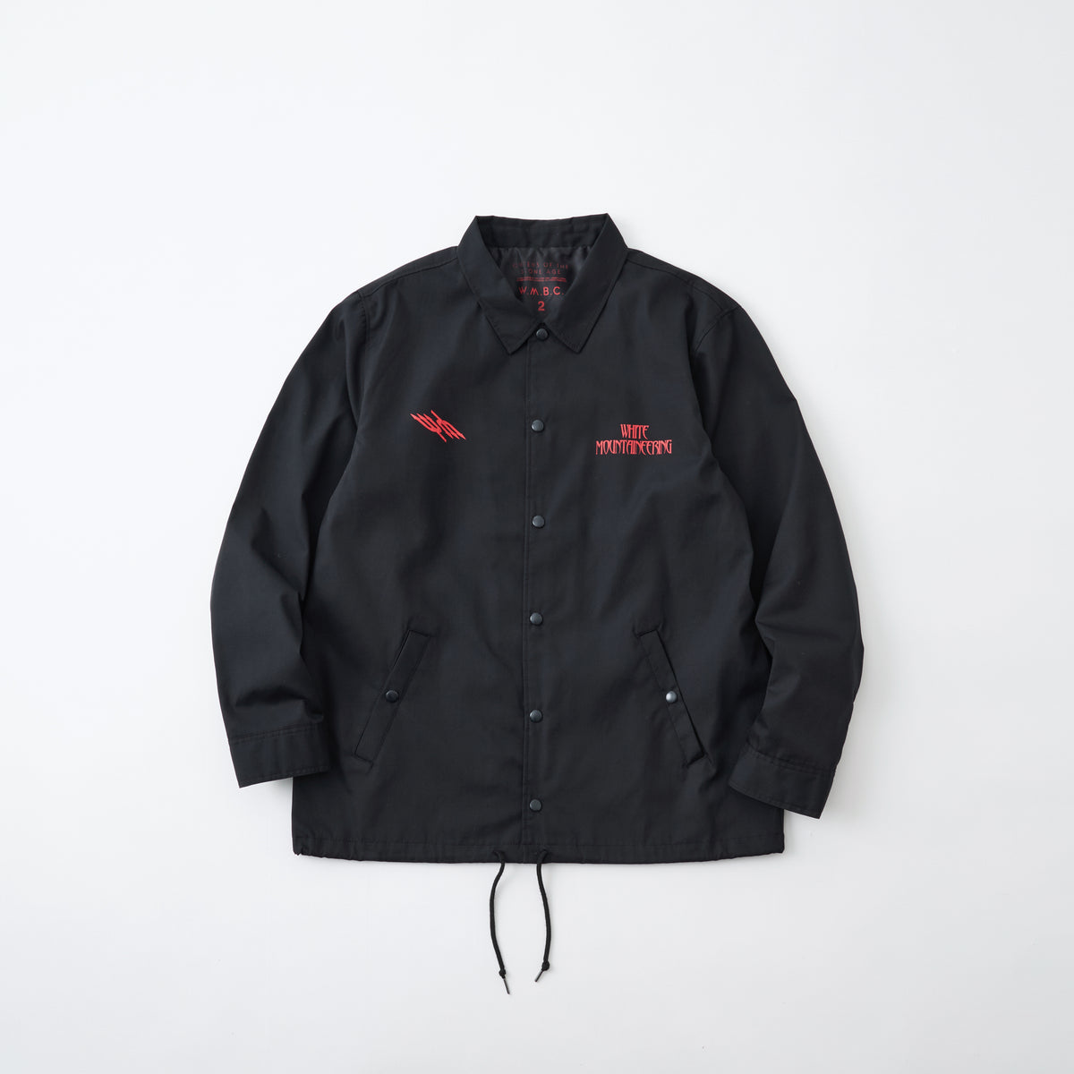 WHITE MOUNTAINEERIGチェック柄 ジャケット MID GUSSET SLEEVE STRIPE SHIRT BLOUSON – White