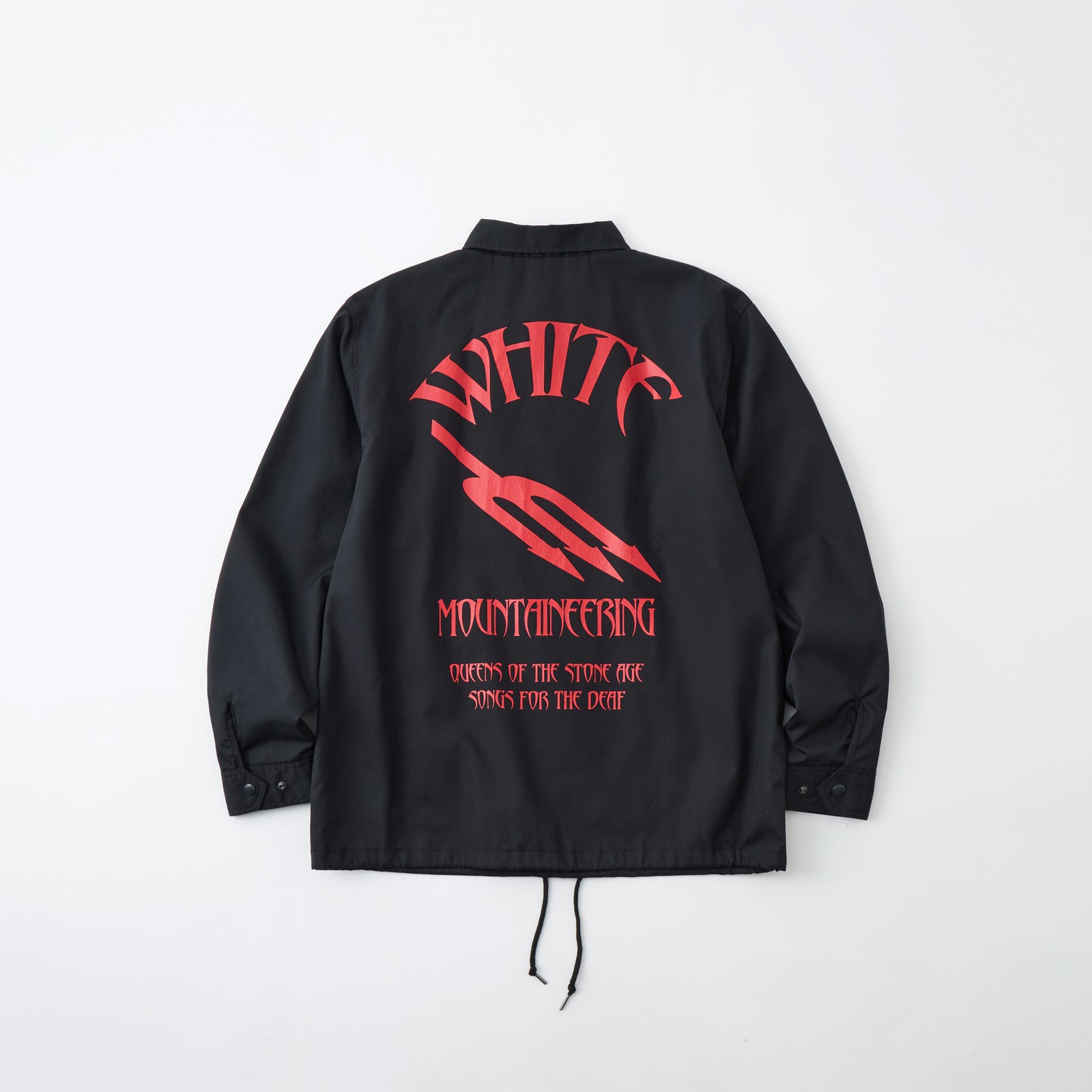 QOTSA SONGS FOR THE DEAF COACH JACKET - White mountaineering