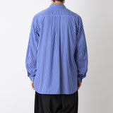 GUSSET SLEEVE STRIPE PULLOVER SHIRT