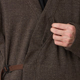 GLENCHECK KIMONO SHIRT
