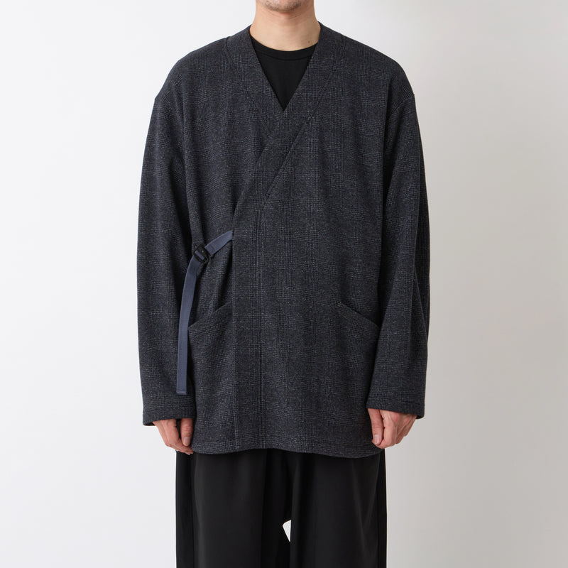GLENCHECK KIMONO SHIRT