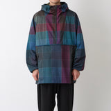 WINDOWPANE PATTERN ANORAK