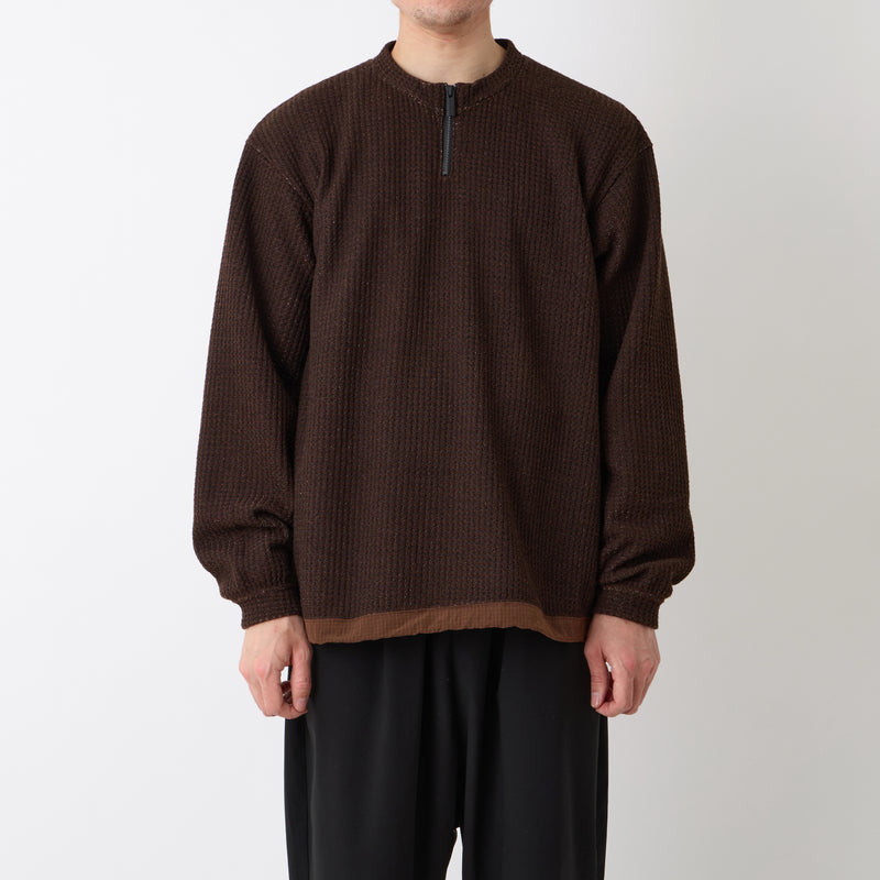 HALF ZIP PULLOVER