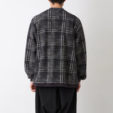 HALF ZIP CHECK PULLOVER