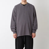 WM × UMBRO HENRY NECK L/S T-SHIRT