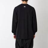 WM × UMBRO HENRY NECK L/S T-SHIRT