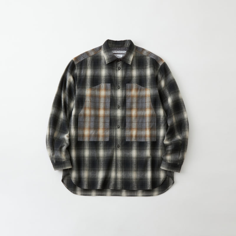 MID GUSSET SLEEVE CHECK WORK SHIRT