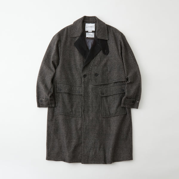 WINDSTOPPER GLEN CHECK COAT