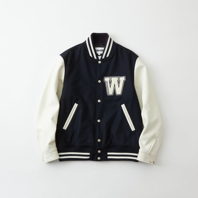 WM × Schott VARSITY JACKET